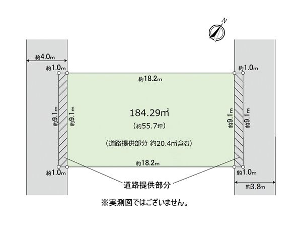国分寺市戸倉3丁目 区画図