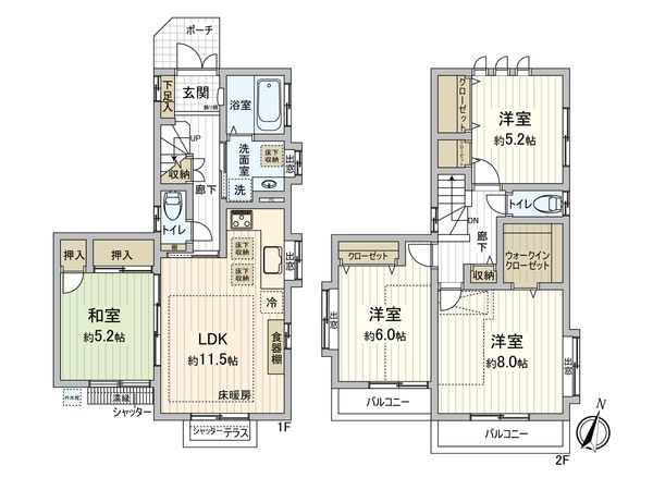 間取図(平面図)
