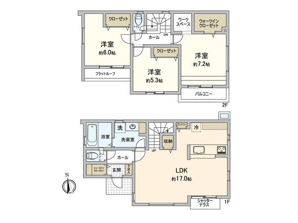 間取図(平面図)
