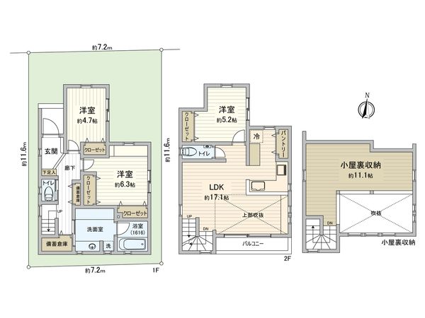 間取図(平面図)