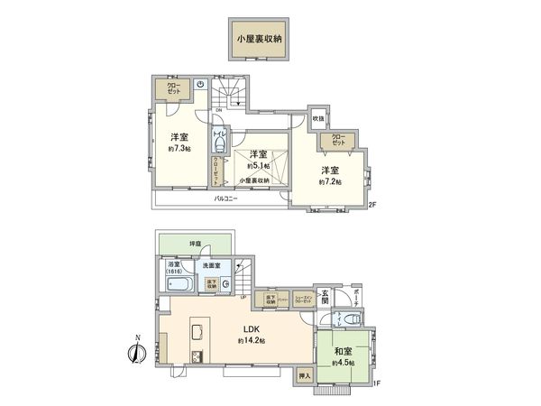 間取図(平面図)