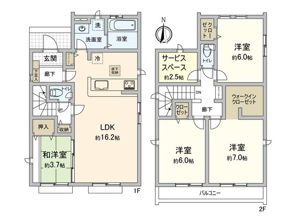 間取図(平面図)