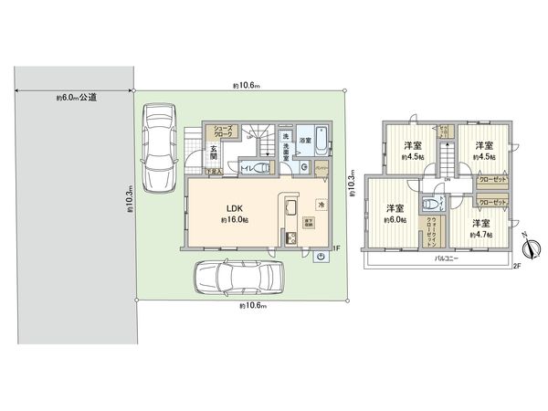 間取図(平面図)
