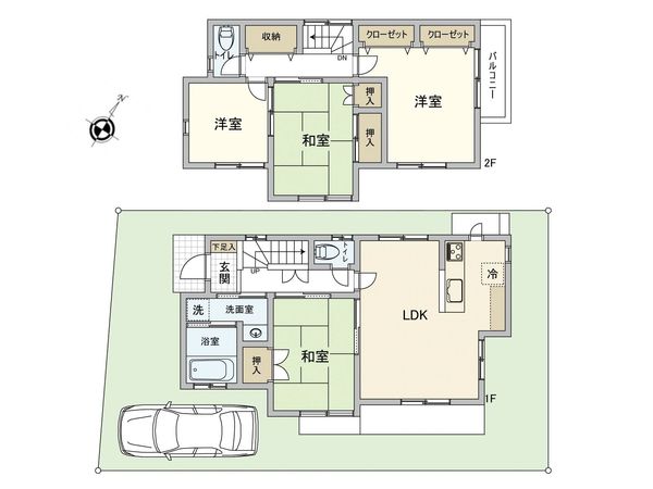 三鷹市井の頭1丁目 間取図(平面図) 三鷹市井の頭1丁目 間取図(平面図)