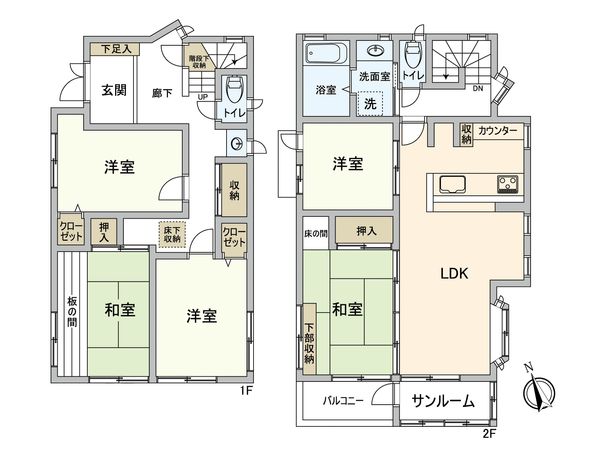 間取図(平面図)
