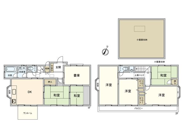国分寺市西元町2丁目 戸建 間取図(平面図) 国分寺市西元町2丁目 戸建 間取図(平面図)