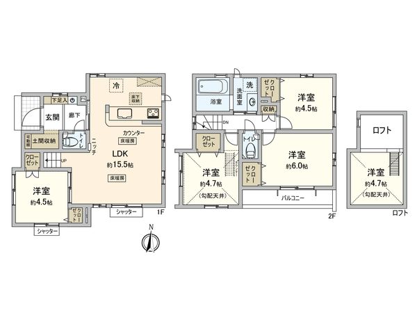 間取図(平面図)