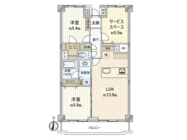 間取図(平面図)