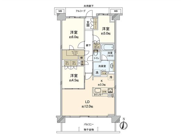 間取図(平面図)