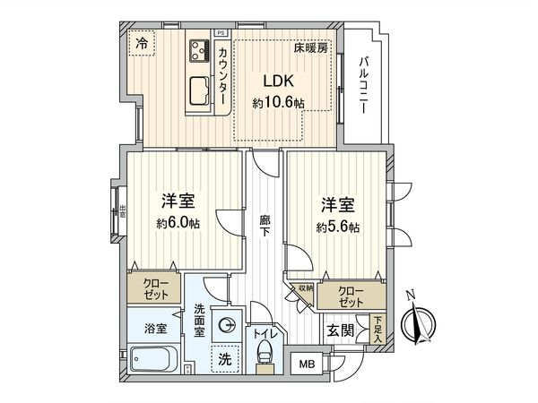 間取図(平面図)