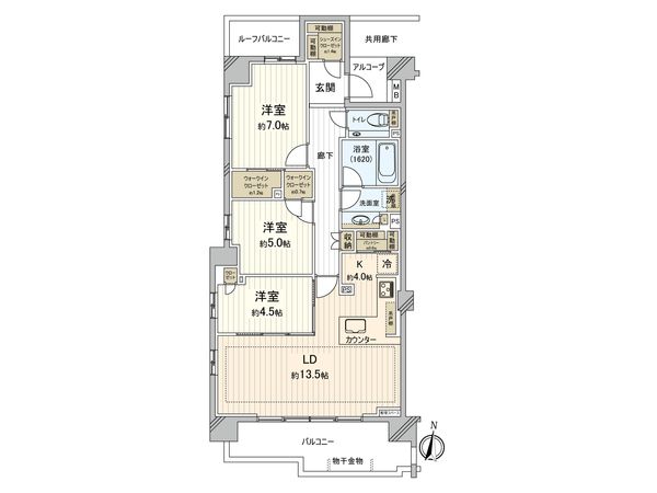 間取図(平面図)