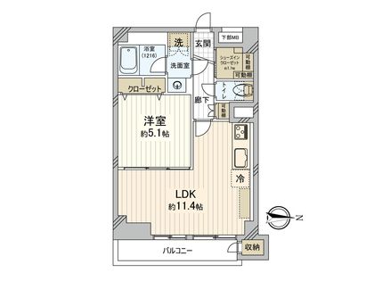 間取図(平面図) 間取図(平面図)