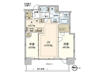 間取図(平面図)