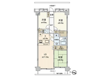 間取図(平面図)