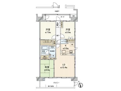 間取図(平面図)