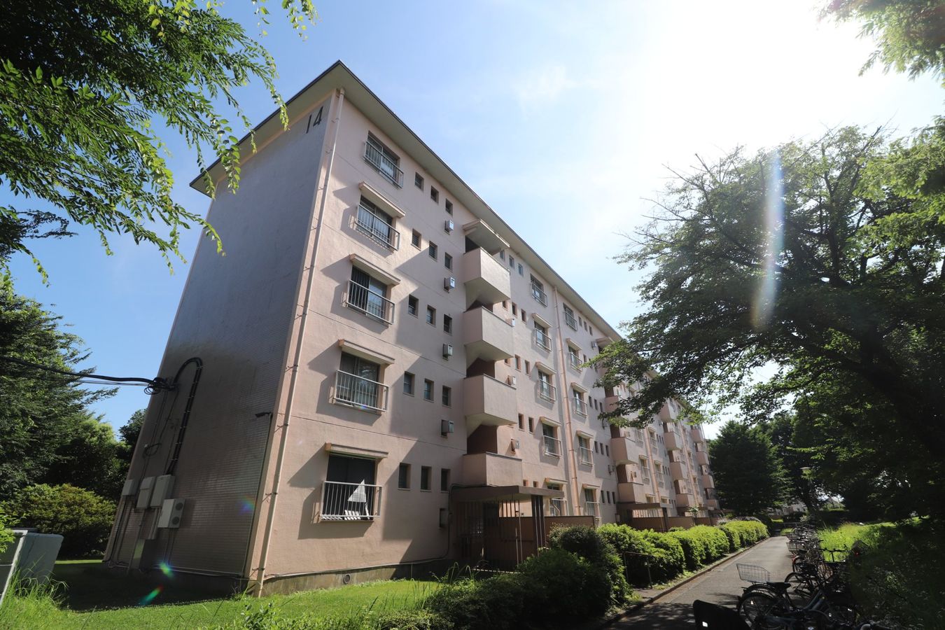 柏町住宅 14号棟 外観 外観