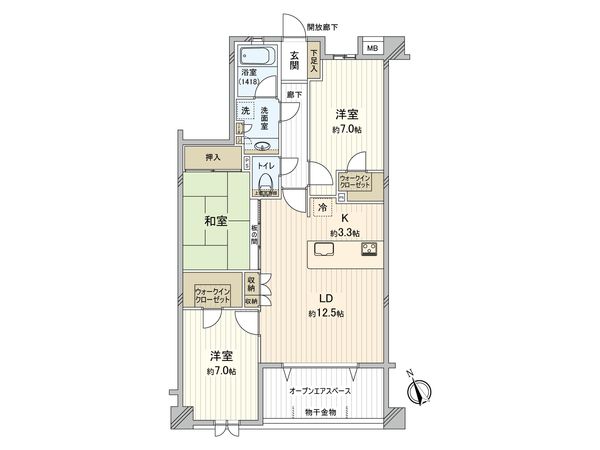 間取図(平面図)