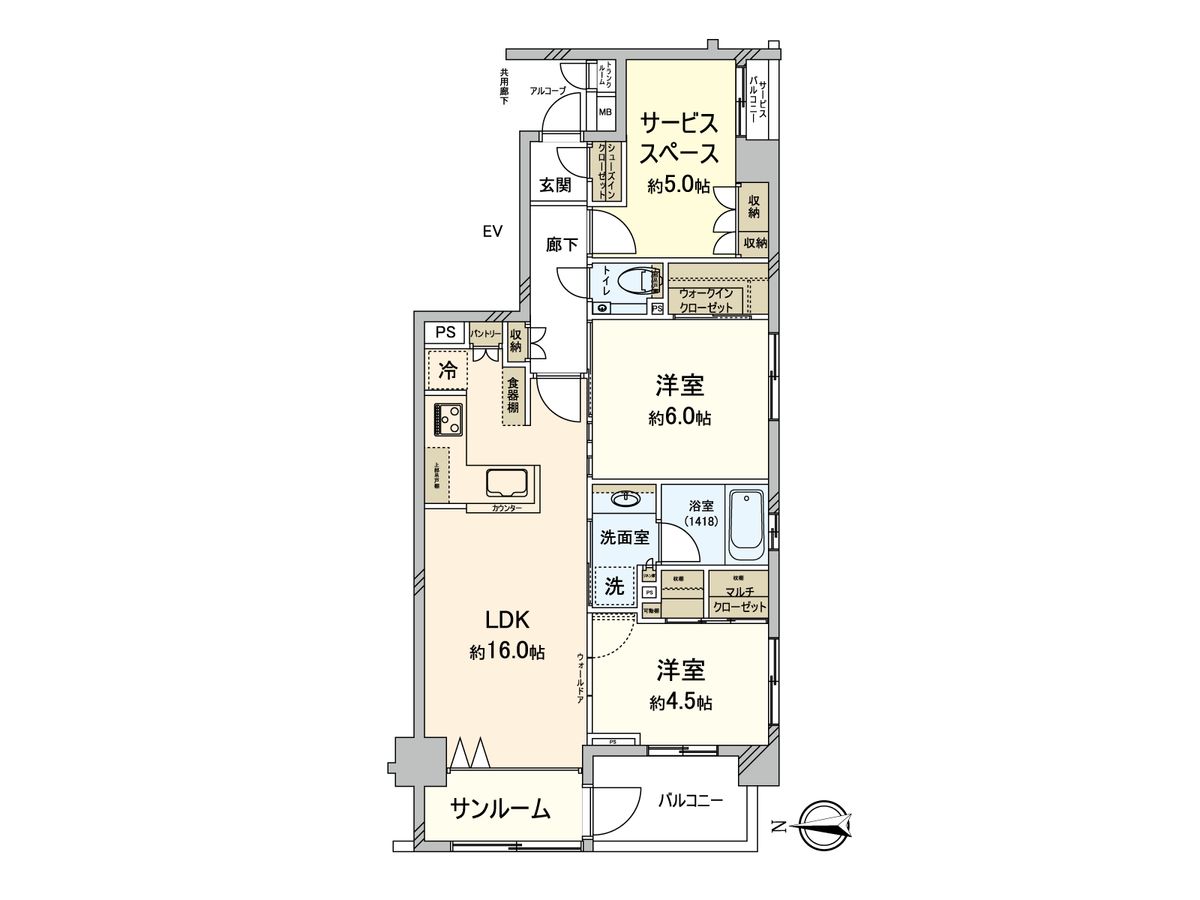 間取図(平面図)