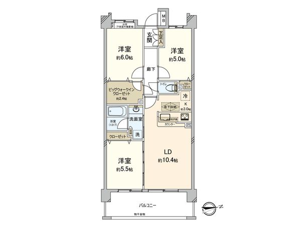 間取図(平面図)