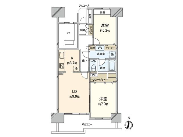 間取図(平面図)