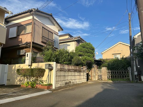 武蔵野市八幡町3丁目 土地 前面道路含む外観 武蔵野市八幡町3丁目 土地 前面道路含む外観