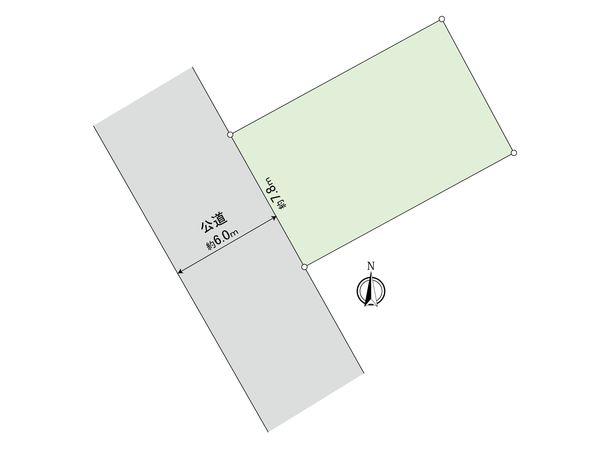 羽村市栄町2丁目 区画図 区画図