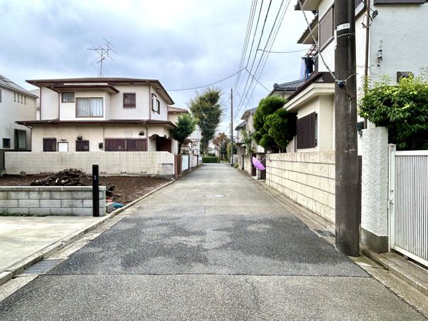 武蔵野市関前2丁目 土地 前面道路含む外観 武蔵野市関前2丁目 土地 前面道路含む外観