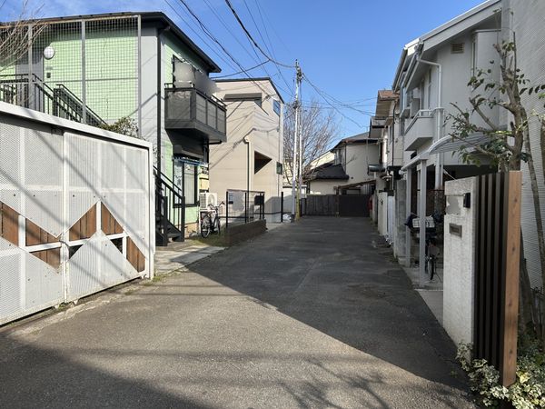 三鷹市下連雀1丁目土地 前面道路含む外観 三鷹市下連雀1丁目土地 前面道路含む外観
