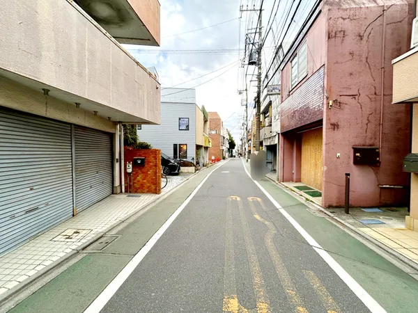 前面道路