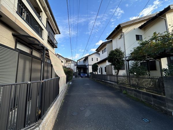 武蔵野市八幡町1丁目土地 前面道路含む外観 前面道路含む外観
