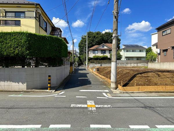 武蔵野市吉祥寺北町2丁目 土地 1号地 前面道路含む外観