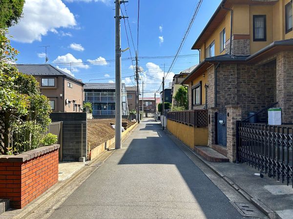 武蔵野市吉祥寺北町2丁目 土地 1号地 前面道路含む外観