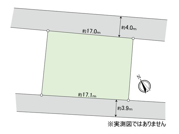 武蔵野市御殿山2丁目 土地 区画図 武蔵野市御殿山2丁目 土地 区画図