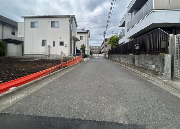 三鷹市深大寺2丁目 土地 前面道路含む外観 三鷹市深大寺2丁目 土地 前面道路含む外観