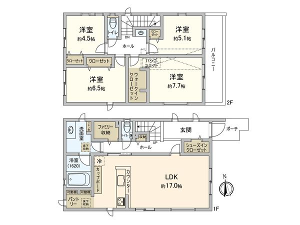 三鷹市上連雀9丁目 新築戸建 間取図(平面図)