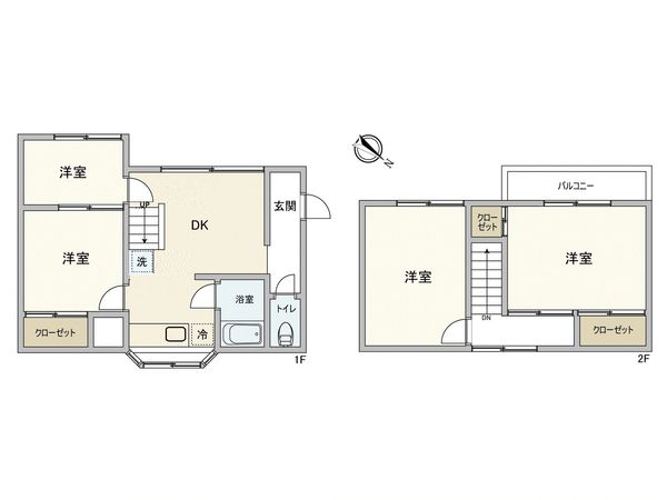 三鷹市新川4丁目 戸建 間取図(平面図)