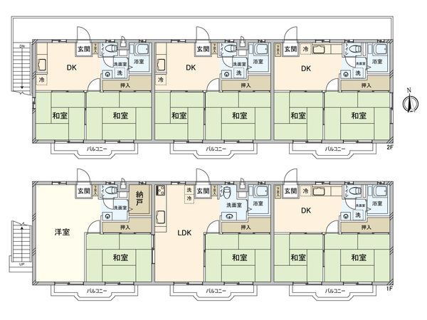 三鷹市下連雀2丁目 賃貸併用住宅 間取図(平面図) 三鷹市下連雀2丁目 賃貸併用住宅 間取図(平面図)