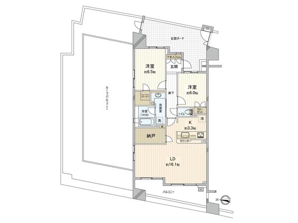 間取図(平面図)