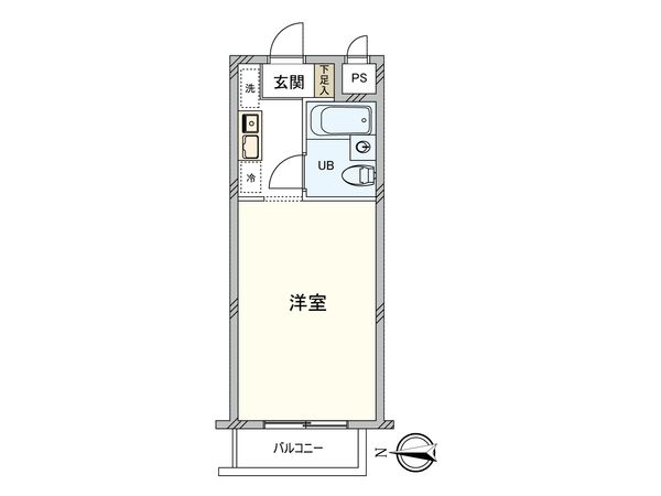 グランデール三鷹 間取図(平面図) グランデール三鷹 間取図(平面図)