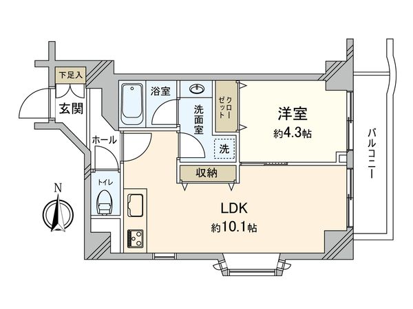 ルジェンテ・リベル上野稲荷町 間取図(平面図) ルジェンテ・リベル上野稲荷町 間取図(平面図)