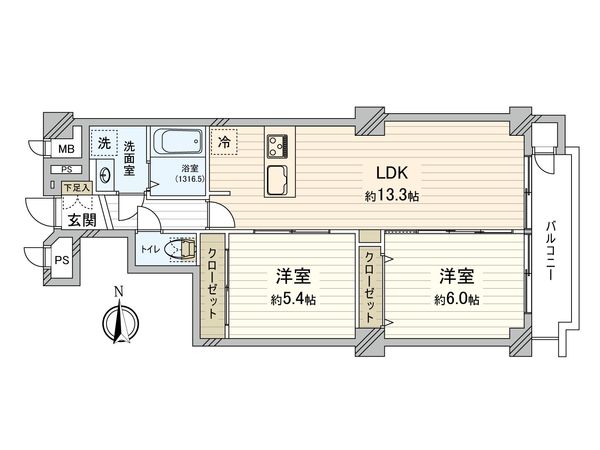 朝日三鷹マンション 間取図(平面図) 朝日三鷹マンション 間取図(平面図)