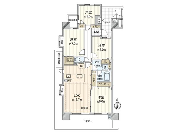 間取図(平面図)