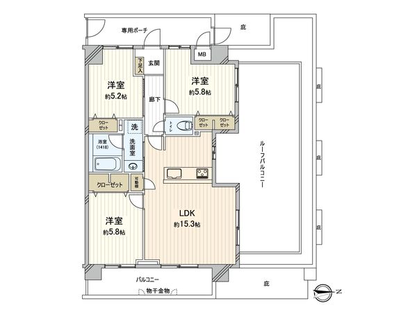間取図(平面図)