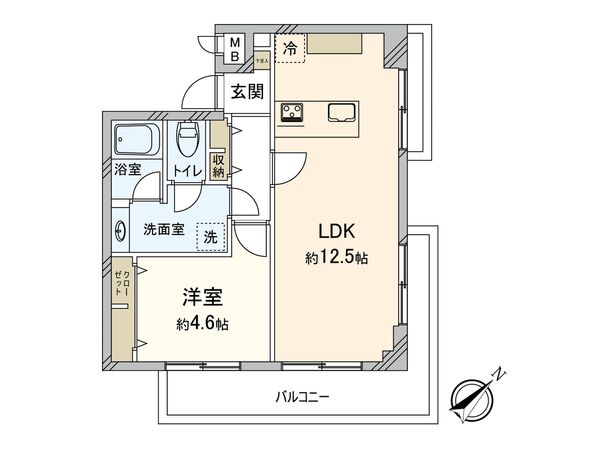ヴェルメゾン武蔵野 間取図(平面図)
