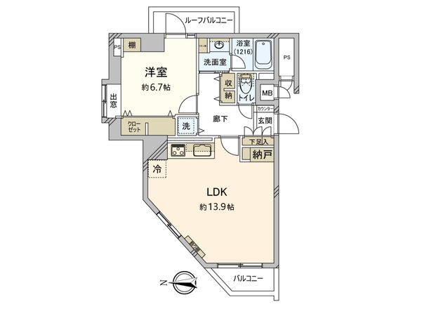 間取図(平面図)