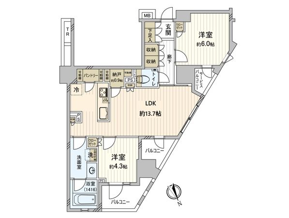 間取図(平面図)