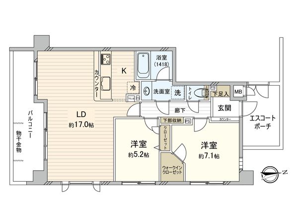 フェイム三鷹フォレストコート 間取図(平面図) フェイム三鷹フォレストコート 間取図(平面図)