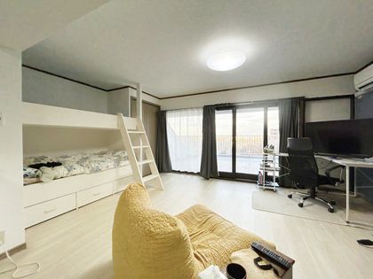 百草園マンション リビング