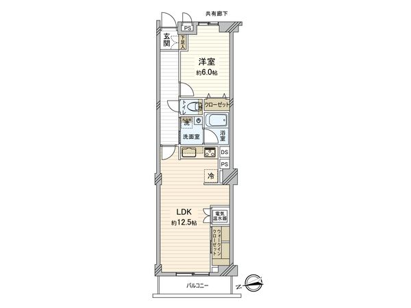 カーサ三鷹 間取図(平面図) カーサ三鷹 間取図(平面図)