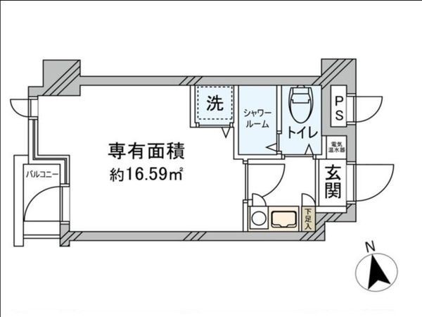 三鷹ダイカンプラザ 間取図(平面図)